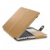 MacBook Pro 15.4" A1286 - Smart Holster PU Leather Case Cover Bag Sleeve Protective Notebook Cover Case - Vintage Gold